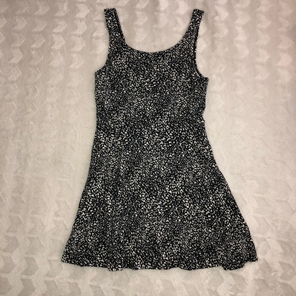 Dark grey and white American Eagle dress